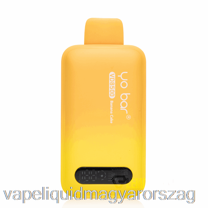 Yo Bar Vd8500 Eldobható Banántorta Vape Folyadék